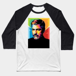 George Clooney Baseball T-Shirt